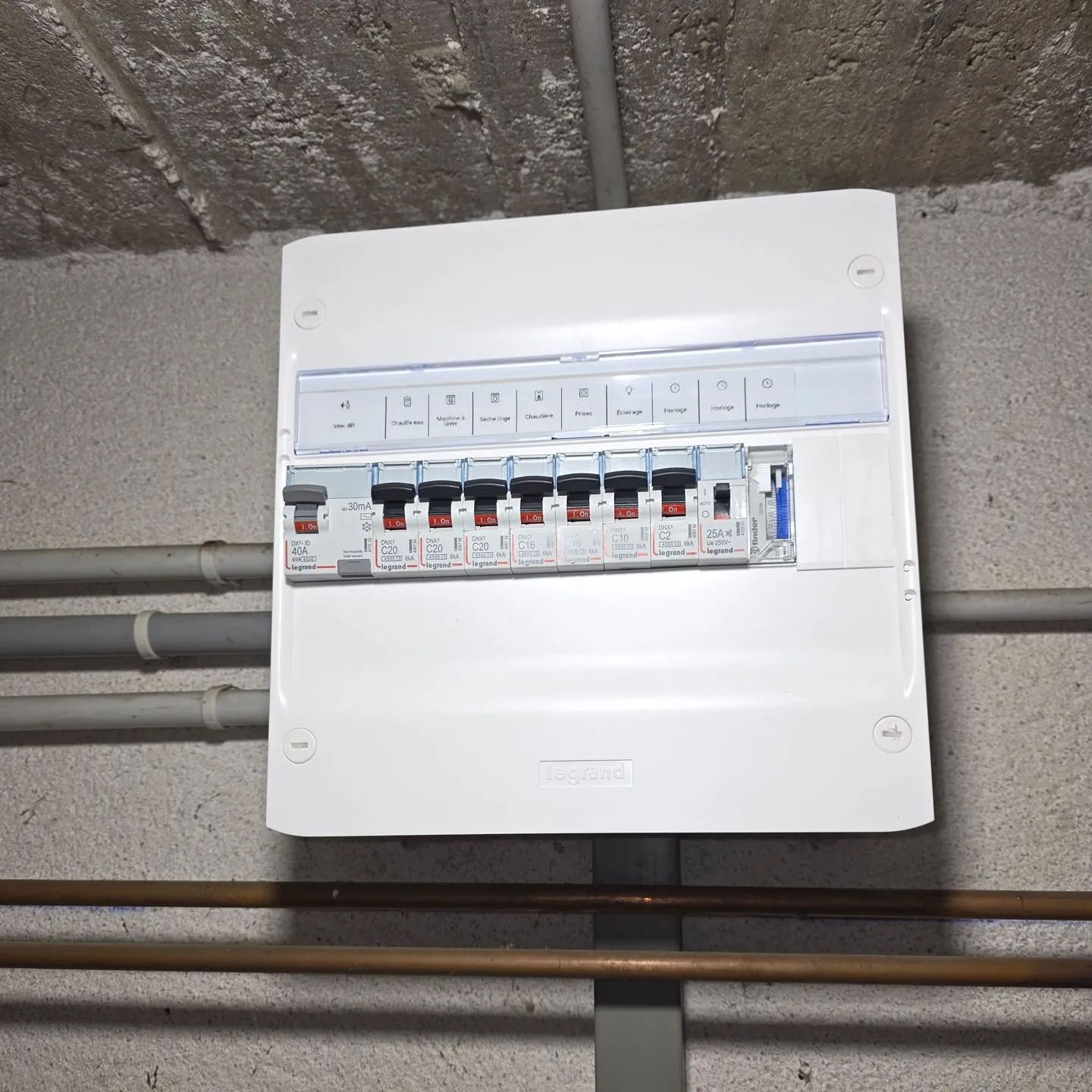 Tableau électrique mis aux normes NF C 15-100 par MyHomeSolutions